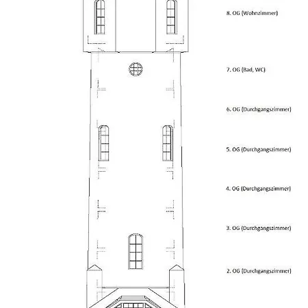Historischer Wasserturm Von 1913 *