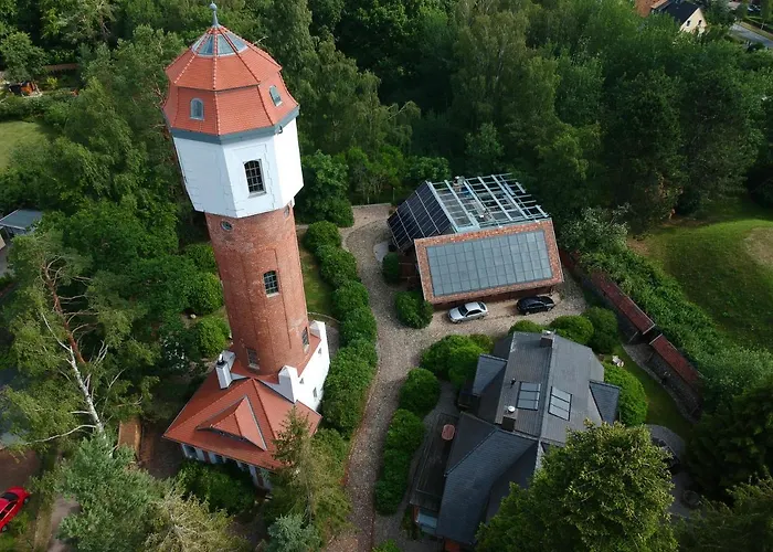 Historischer Wasserturm Von 1913 Semesterbostad Graal-Mueritz